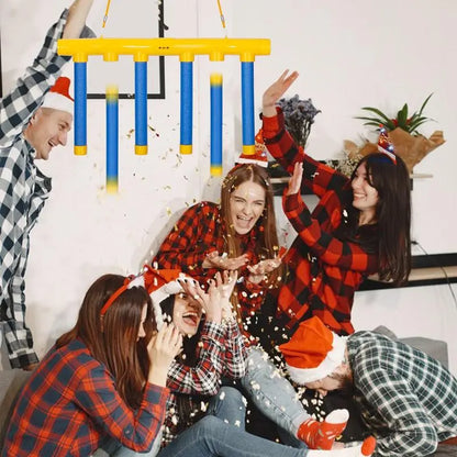 Reflective Drop Stick Challenge Game Set, Hand-Eye Coordination Training Toy, Speed Reaction Test for Kids and Adults, Family Fun Game, Perfect Christmas Gift